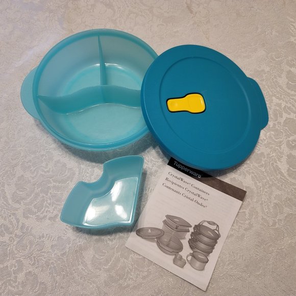 Tupperware CrystalWave PLUS Divided Dish